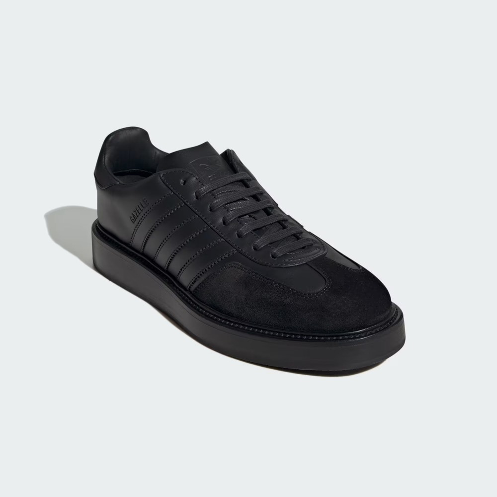 7M / 8W - [New] Men's adidas Gazelle Indoor Made in Italy Shoes Black IH8642 - Picture 4 of 8